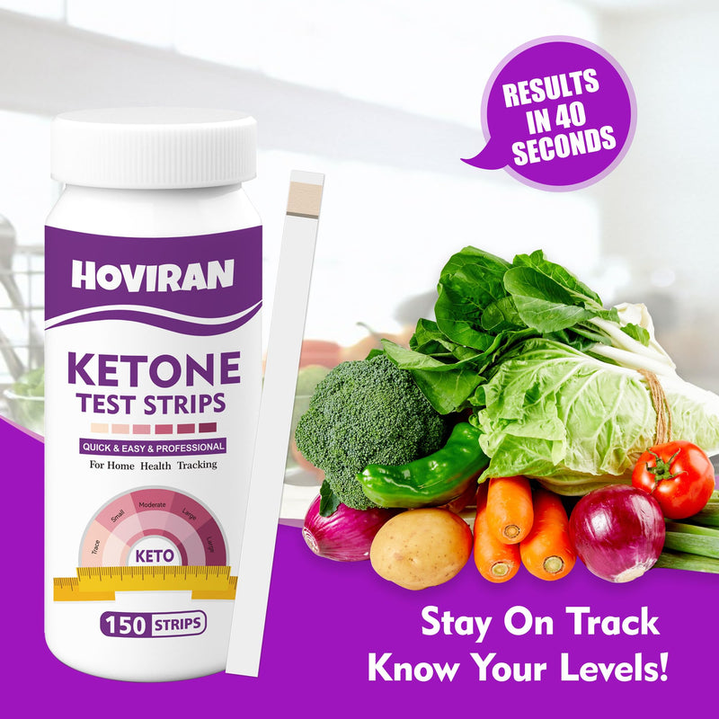 150-Count Ketone Test Strips for Urine Testing ‚Äì Monitor Ketosis for Ketogenic & Low-Carb Diets