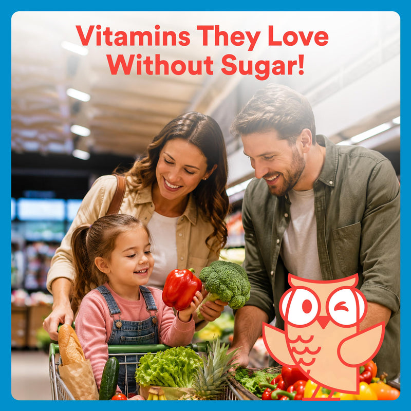 SmartyPants Kids Zero Sugar Multi & Omegas Multivitamin Gummies with Omega 3 ALA, Vitamins D, C, A, Plant-Based, Clean Label, No Sugar Alcohols, Strawberry Banana Flavor, 60 Gummies (30 Day Supply) 60 Count (Pack of 1)
