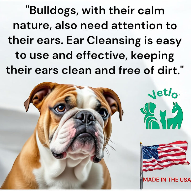 Dog Ear Infection Treatment, Ear Cleaner with Aloe Vera Formula for Ear Cleaner Dog, Prevents Infections, Natural and Gentle Ear Care Solution for Dogs, 8 oz