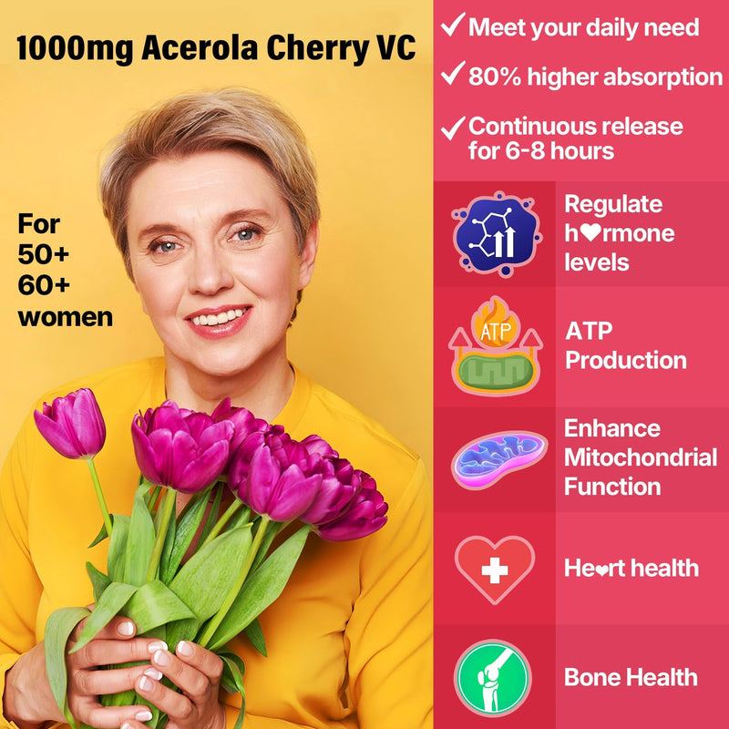 Liposomal Vitamin C 1000mg + D3 5000IU + Zinc Filled Gummies, Folate 800mcg Chewable Supplement, Elderberry for Immune, Hyaluronic Acid, VE, for Beauty, Energy & Overall Health, Sugar Free, ﻿2 Pack 60 Count (Pack of 2)