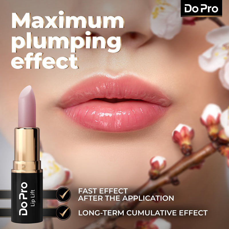 Do Pro Lip Lift Stick Boost-In - Plumper Stick with Hyaluronic Acid, Collagen, Vitamin C & E - Volumizing & Hydrating Lip Plumping Serum
