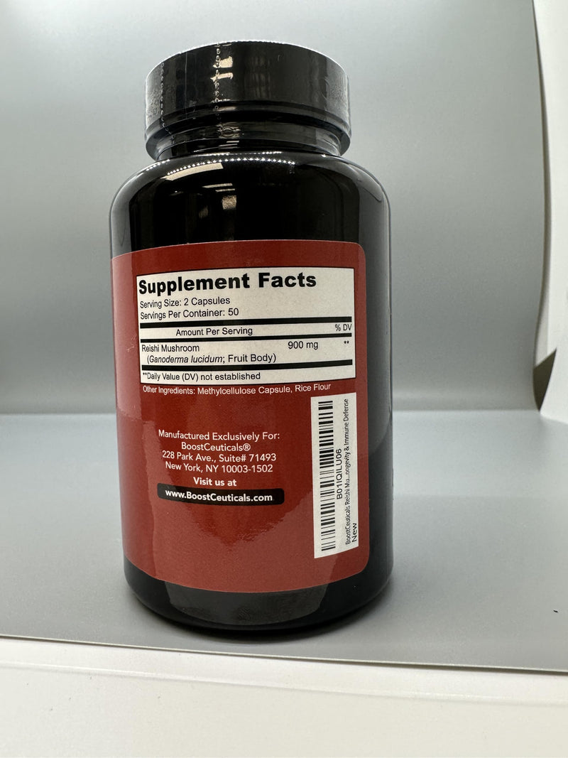 BoostCeuticals Vitamin e 400 IU Gamma E & Reishi Mushroom