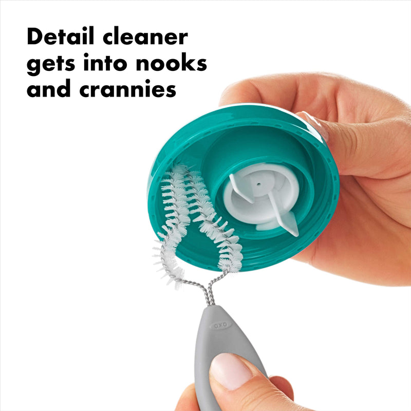 OXO Tot Water Bottle and Straw Cup Cleaning Set Brush Set - Gray - BeesActive Australia