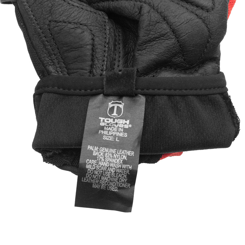 Superset Gym Glove MLG101 9 Mens M Womens XL Black W/Red