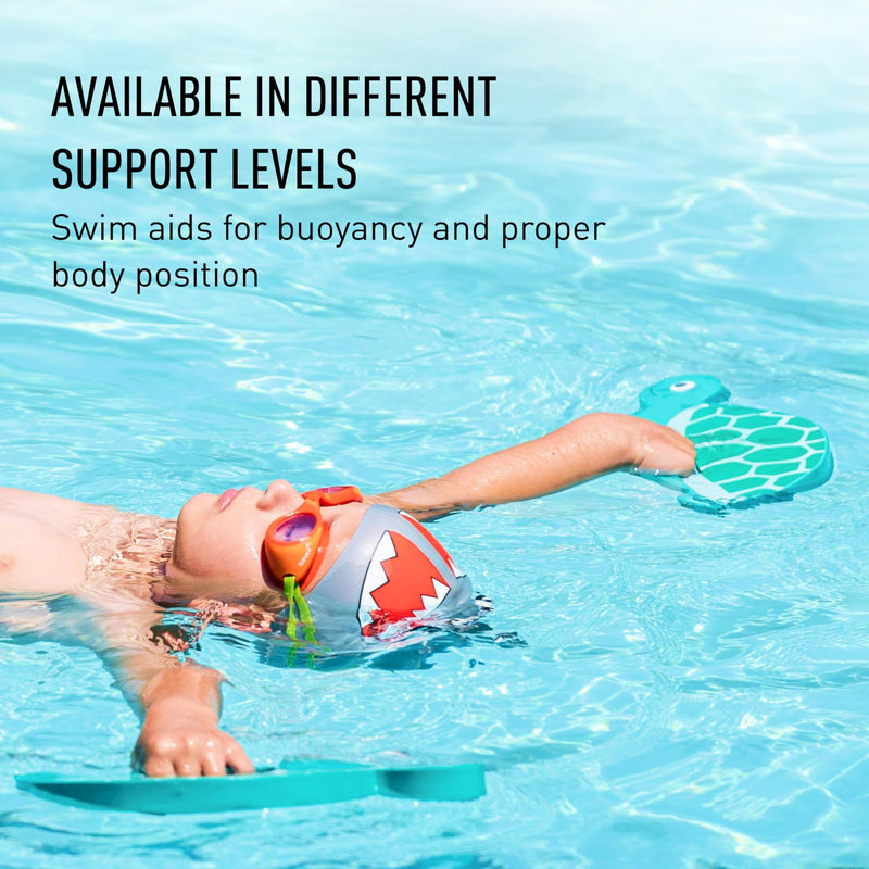 FINIS Floatie Friends Hand Float Learn-to-Swim Aids for Children - Turtle (Set of 2) - BeesActive Australia