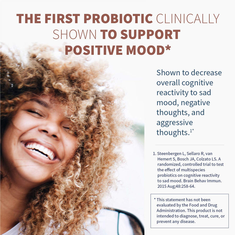 Klaire Labs SFI Health Probiotic Powder, 30 Packets | Target gb-X with Bifidobacterium & Lactobacillus, Clinically Demonstrated to Promote Positive Mood