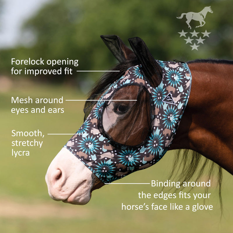 Professional's Choice Comfort-Fit Fly Mask - BeesActive Australia