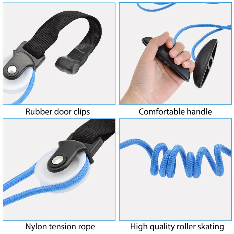 Zlongron pulleys for shoulder rehab over door,Helps promote recovery from surgery and shoulder pain reliefÔºåshoulder pulley for physical therapyÔºåtherapist choice shoulder pulley over the door (blue) - BeesActive Australia