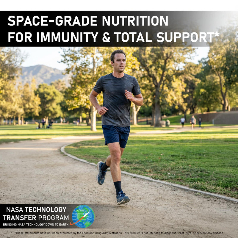 AS 10 Life, 60 Ct - Daily A-Z Stress and Immune Support Supplement | The premium NASA codeveloped anti-aging formula with Resveratrol, Alpha Lipoic Acid, Astaxanthin, and BioRelease technology