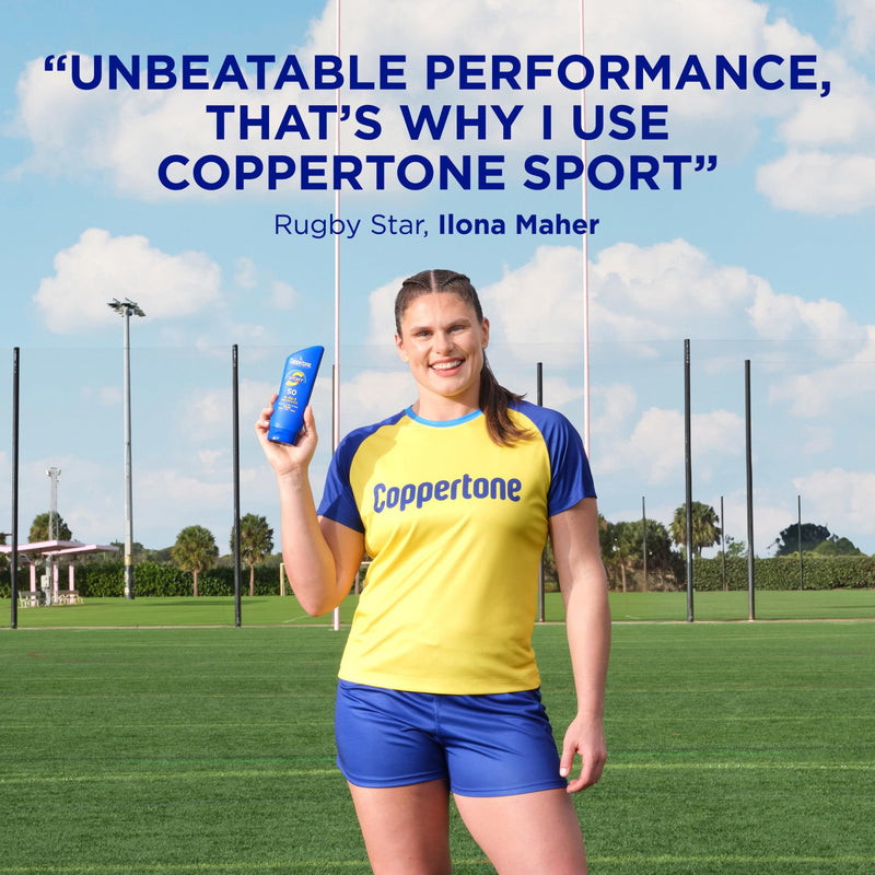 Coppertone SPORT Sunscreen Lotion Broad Spectrum SPF 50 (7 Fluid Ounce) (Packaging may vary) 7 Fl Oz (Pack of 1) - BeesActive Australia