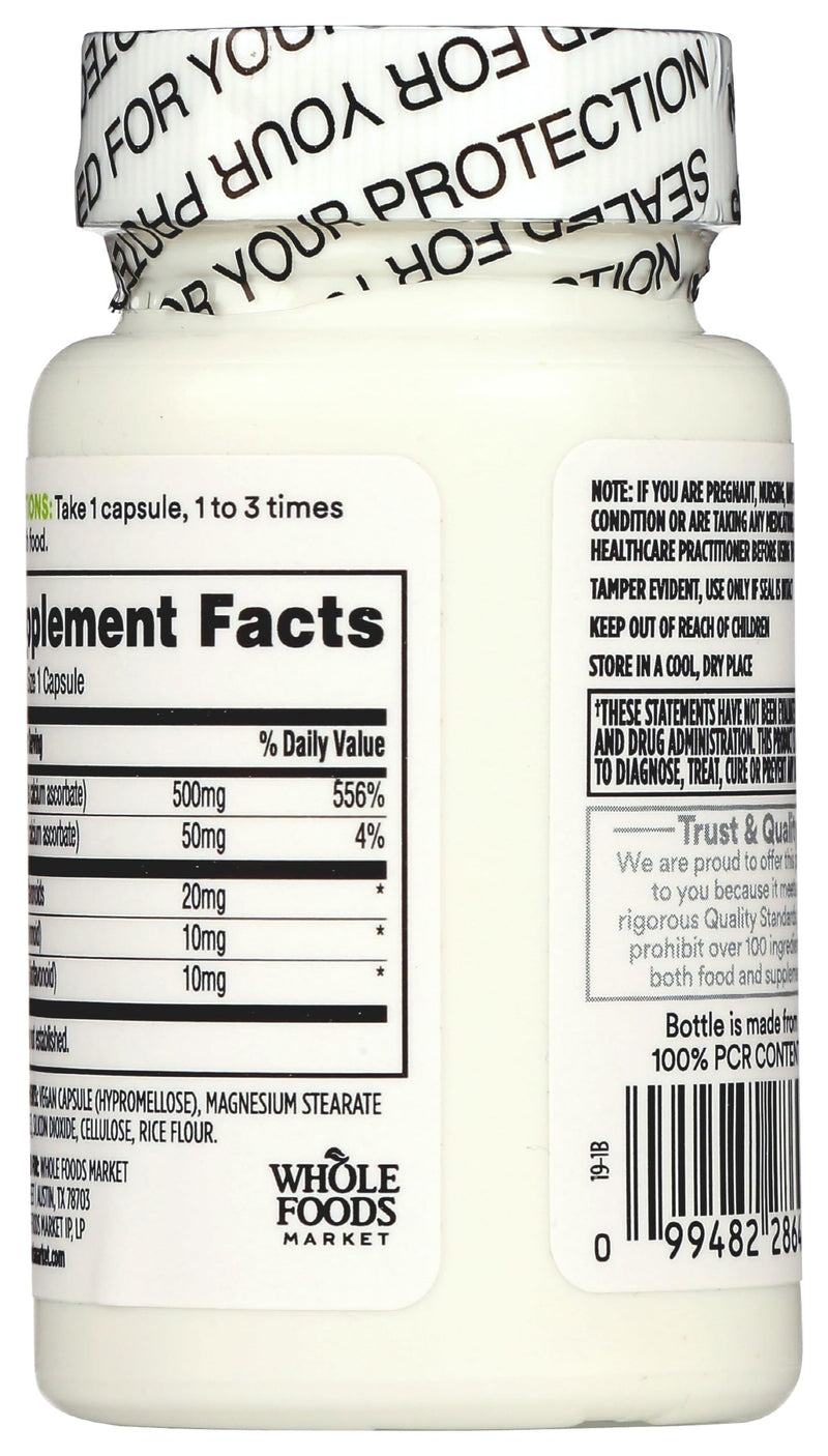 365 by Whole Foods Market, Buffered Vitamin C Complex, Vegan, 60 Capsules