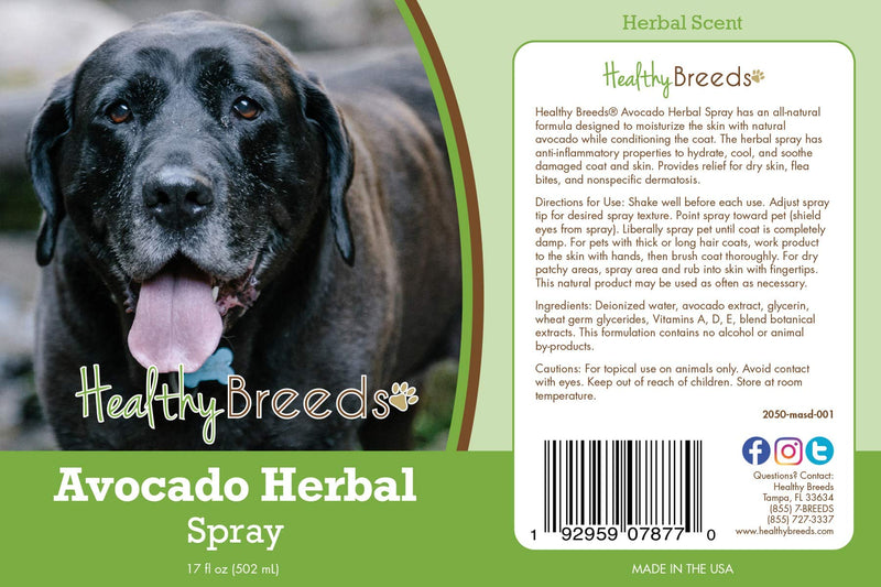 Healthy Breeds Mastador Avocado Herbal Spray 17 oz