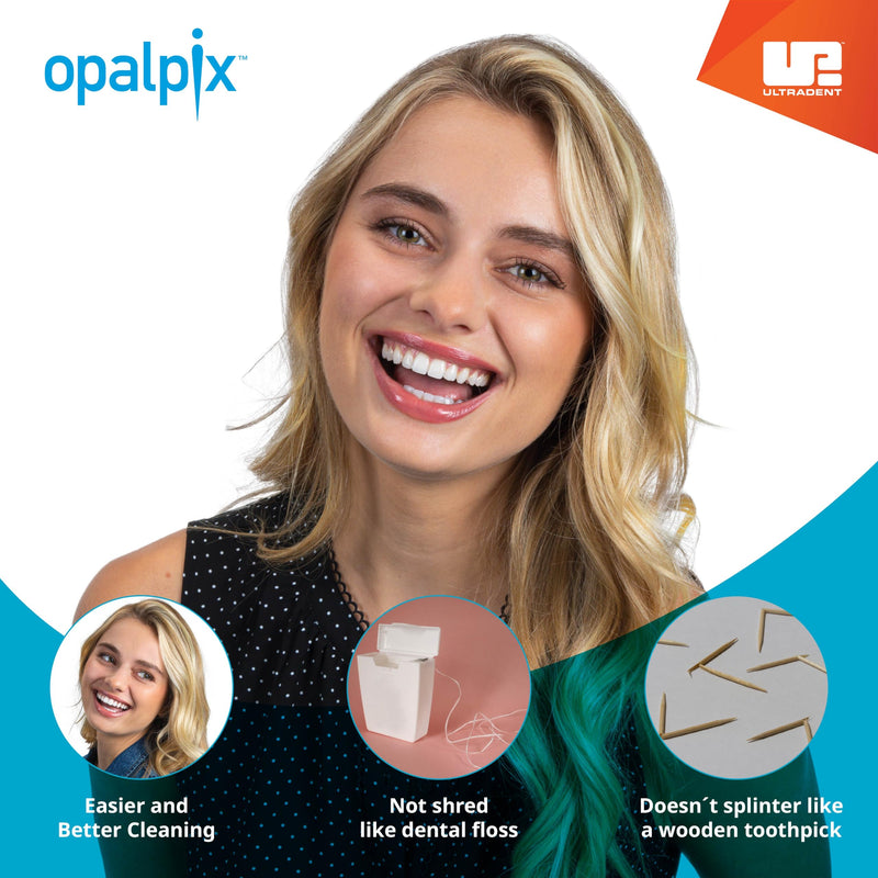 Ultradent Opalpix Dental Picks (6 Pack) 32ct per Pack Toothpicks Opalescence Teeth Products Plastic Tooth Dental Pick Oral Care Soft Tips 5590-6 - BeesActive Australia