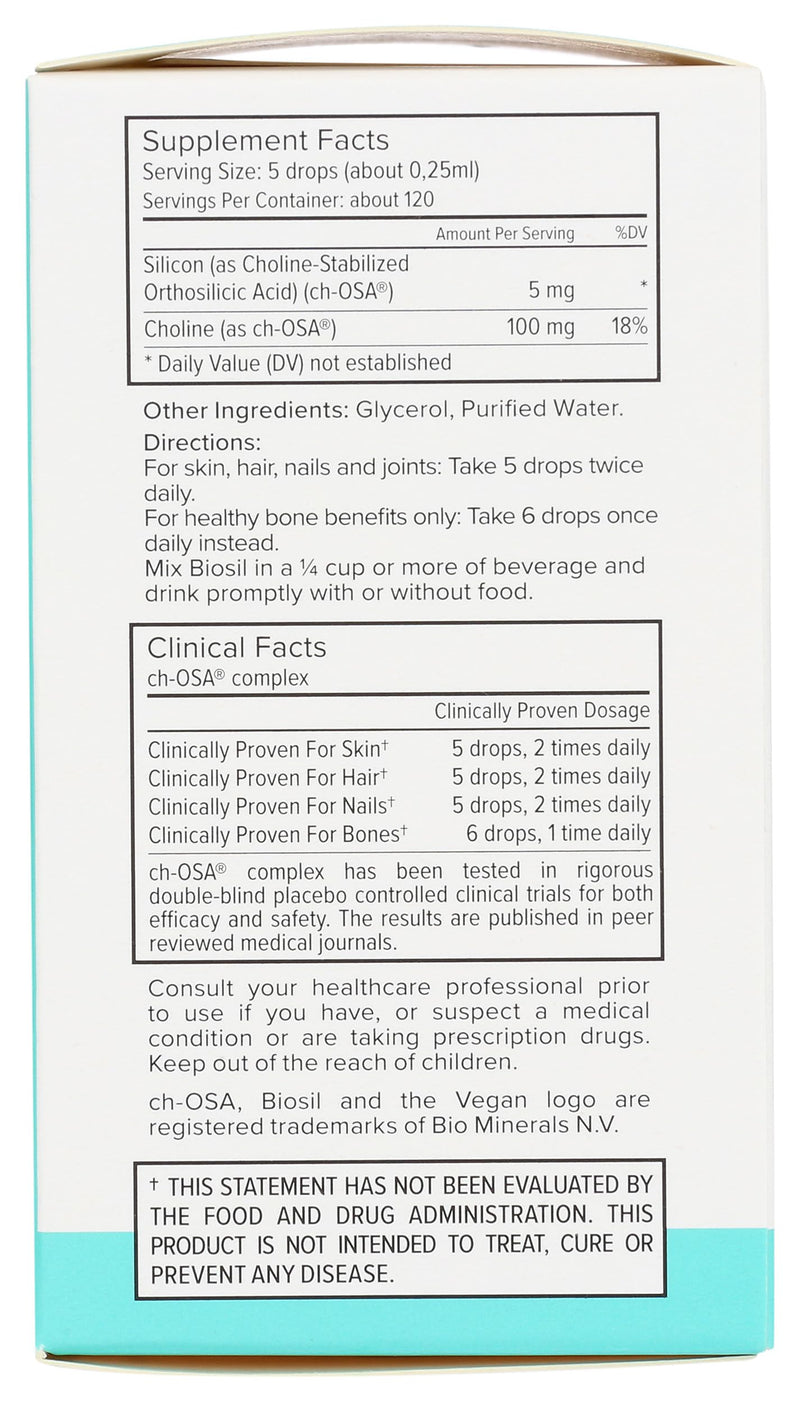 Biosil - Beauty,Bones & Joints - 1 oz Liquid