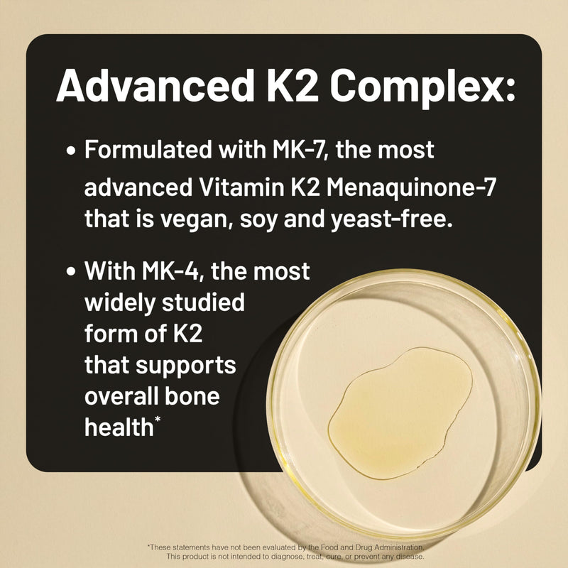 NatureWise Vitamin K2 600mcg Supplement with MK-7 100mcg & MK-4 500mcg - Enhanced Bioavailable Formula - K Complex for Bone and Heart Health - Vegan, Gluten Free, Non-GMO -180 Softgels[6-Month Supply] 180 Count (Pack of 1)