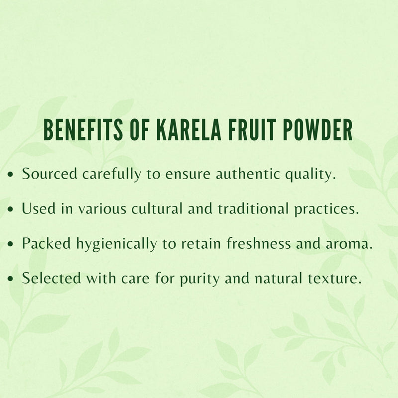 Bitter Melon Powder 200 Gm I Momordica Charantia/Karela Fruit Powder I Ayurvedic herb I Support Liver Function I Herbal Supplement I Supports Skin and Stomach - BeesActive Australia