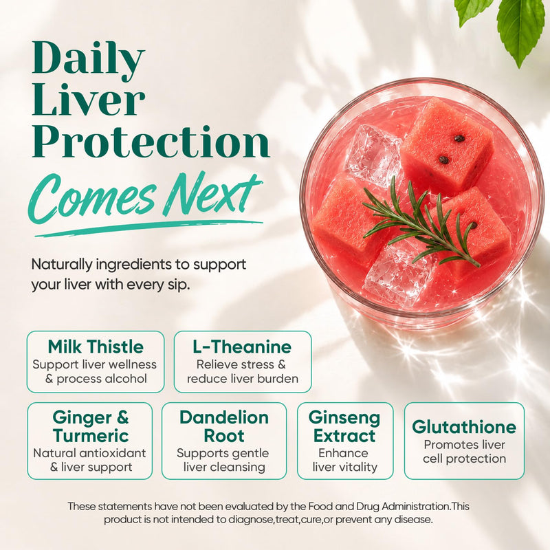 Venture Pal Sugar Free Hydration Packets + Liver Support, 16 Sticks | 7 Electrolytes & 5 Vitamins with Milk Thistle, L-Theanine, Ginger, Weekend Recovery, Keto Friendly, Vegan, Liquid Daily IV 1 Pound (Pack of 1) V5-Watermelon