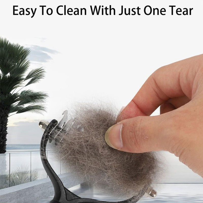 Pet Comber Dematting Comb for Dogs & Cats 2 Sided Undercoat Rake Deshedding Tool Cat Matted Fur Remover For Long Haired Cat Dog Tangles Removing (Blue, Large) Blue - BeesActive Australia