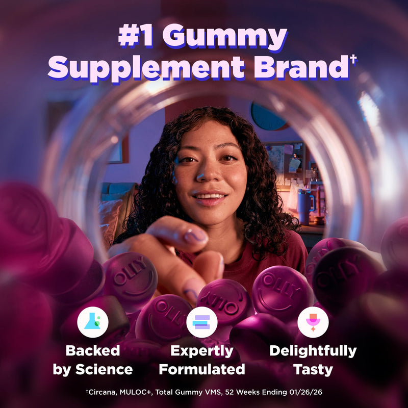 OLLY Immunity Sleep + Elderberry Gummies, Immune & Sleep Support*- 36 Count 36 Count (Pack of 1)