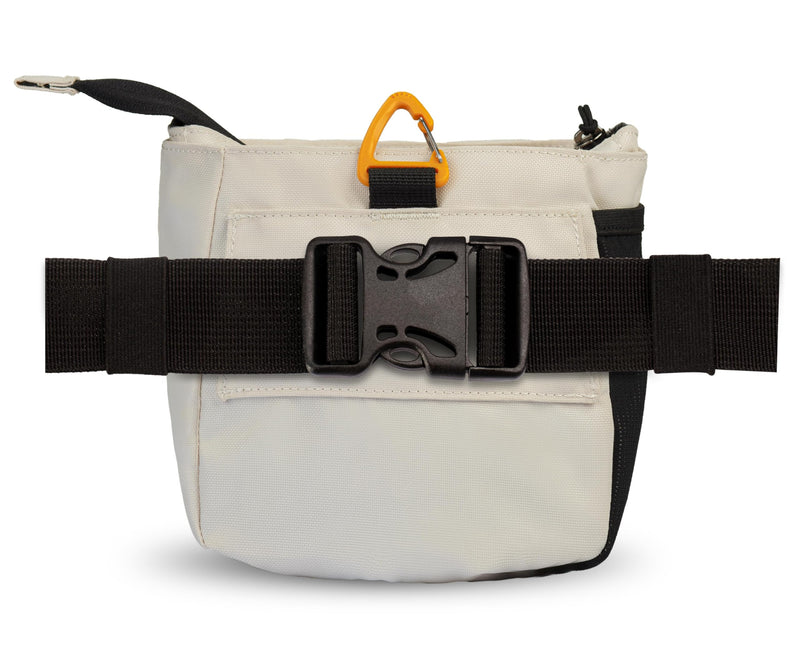 OllyDog Backcountry Day Bag, Fanny Pack, Dog Treat Pouch, Hands-Free for Training, Hip Pack with Built-in Poop Bag Dispenser, Removable Waist Belt Clip (Bluff) Bluff - BeesActive Australia