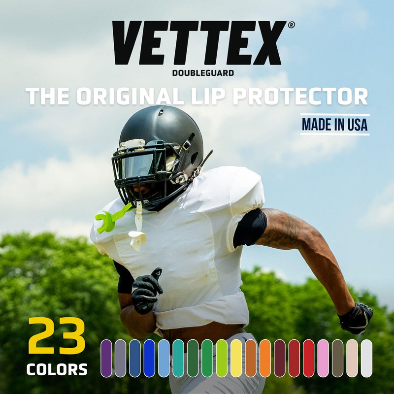 Vettex Double Mouthguard with Lip Protection, Navy Blue - BeesActive Australia