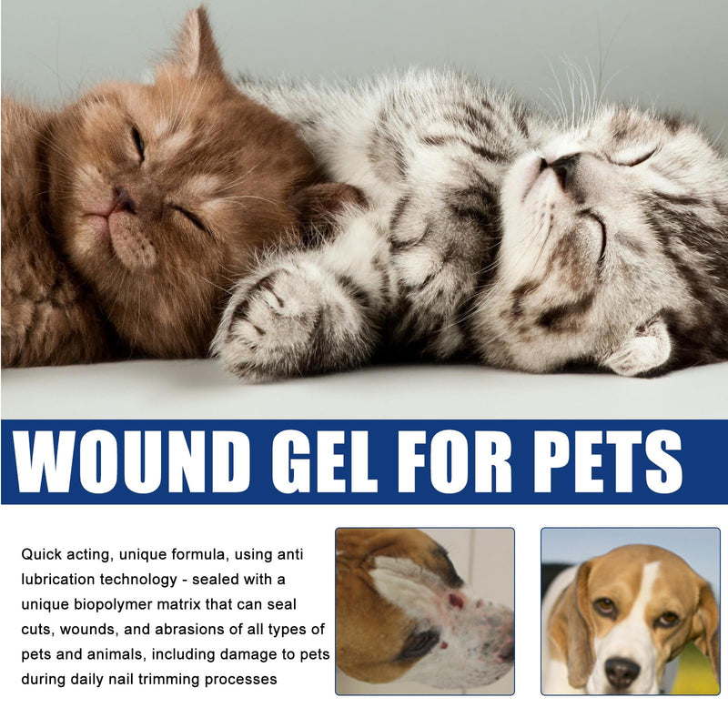 KOAHDE Wound Care Gel for Cats Dogs, Liquid Dressing for Pet Wound Care Gel, Wound Care Gel for Pets, Protective Wound Healing Gel for Pets, Wound Healing Fluid Gel, 20ML, 1PC - BeesActive Australia