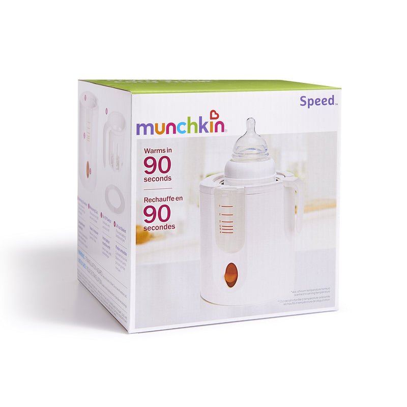 Munchkin® Speed™ High Speed Bottle Warmer, White 1 Count (Pack of 1)