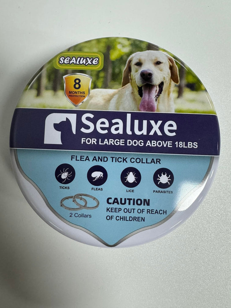 Flea Collar for Dogs, Flea and Tick Prevention for Dogs, Dog Flea Collar, Flea and Tick Collar for Dogs, Flea & Tick Control for Large Dogs, Natural Flea Collars for Dogs 2 Collars - BeesActive Australia