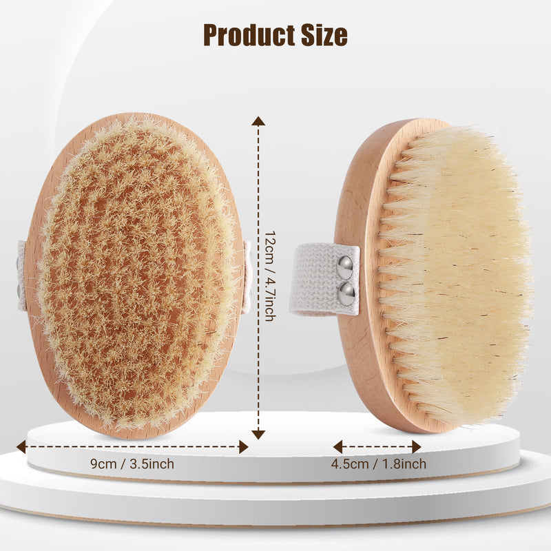 Soft Boar Bristle Pet Palm Brush for Short Haired Dogs and Cats with Band, Reduce Shedding, Ergonomic Dog Brush, Easy to Hold and Reduces Stress On Your Wrist | Ideal for Daily Grooming Wood - BeesActive Australia