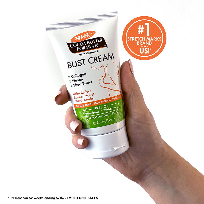 Palmer's Cocoa Butter Formula Bust Cream for Pregnancy Skin Care with Vitamin E, 4.4 oz. (Pack of 3) 1.47 Ounce (Pack of 3) - BeesActive Australia
