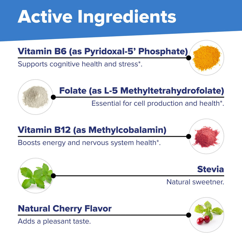 Superior Source No Shot Vitamin B-12 Methylcobalamin 2000 mcg, B-6, & Methylfolate 1200 mcg - Supports Energy, Brain, and Heart Health - Bariatric Friendly - 60 Sublingual Dissolving Tablets