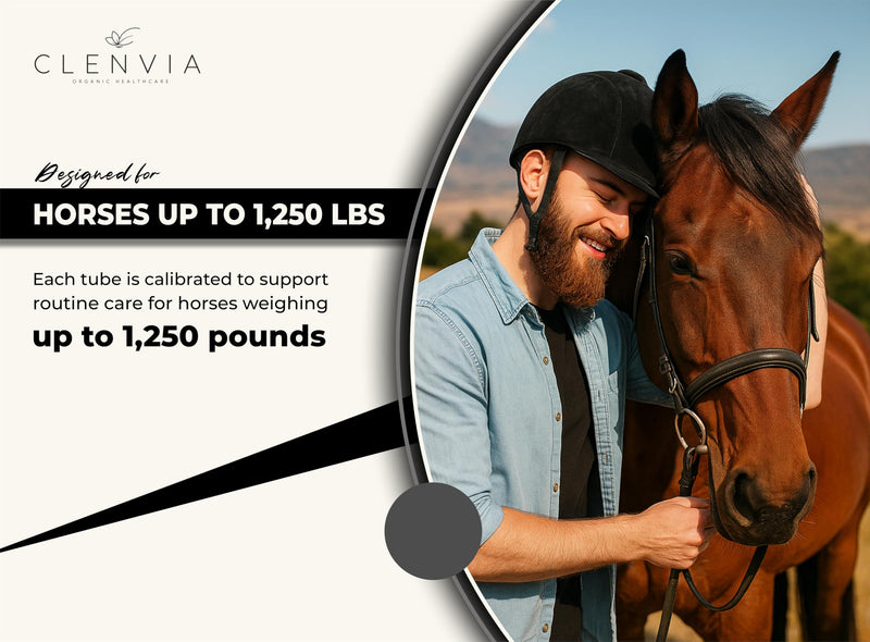 Horse Paste 1.87% – Apple Flavored Wormer – 6.08g Tube – Treats Up to 1250 lb 1 Count (Pack of 3)