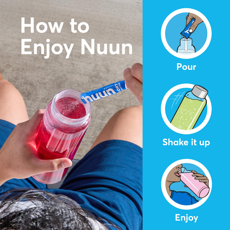 Nuun Sport Electrolyte Powder Packets with Magnesium, Calcium, Potassium, Chloride, and Sodium, Hydration Packets for On-The-Go, All Out Orange Flavor, Gluten Free & Vegan, 16 Single Servings 1 Pound (Pack of 1)