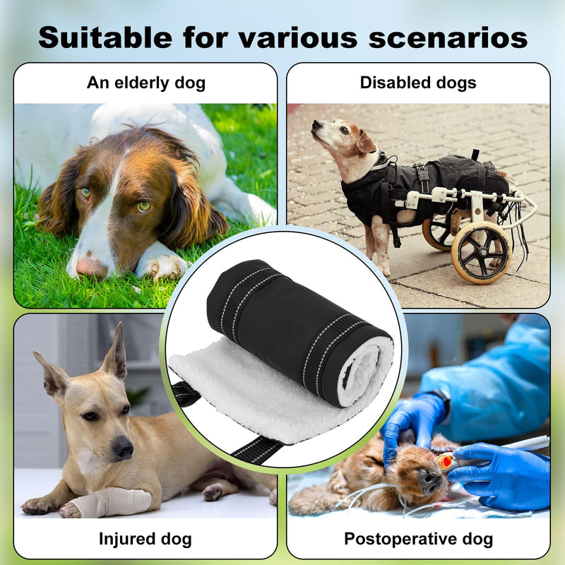 Dog Sling for Back Legs, Dog Sling for Large Dogs Hind Leg Support Adjustable Dog Sling, Dog Support K9 Dog Lift Harness, Helps Senior Dog, Lnjured, After ACL Surgery Rehabilitation (Large) - BeesActive Australia