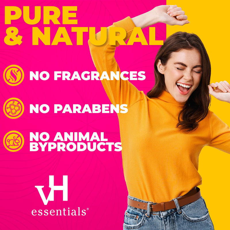 vH essentials Boric Acid + Tea Tree Vaginal Suppositories - Prebiotics Formula with Lactic Acid - PH Balance, Odor Control, Feminine Care - 24 Suppositories + Applicator, White, 2.4 Ounces (5397) Medication - BeesActive Australia