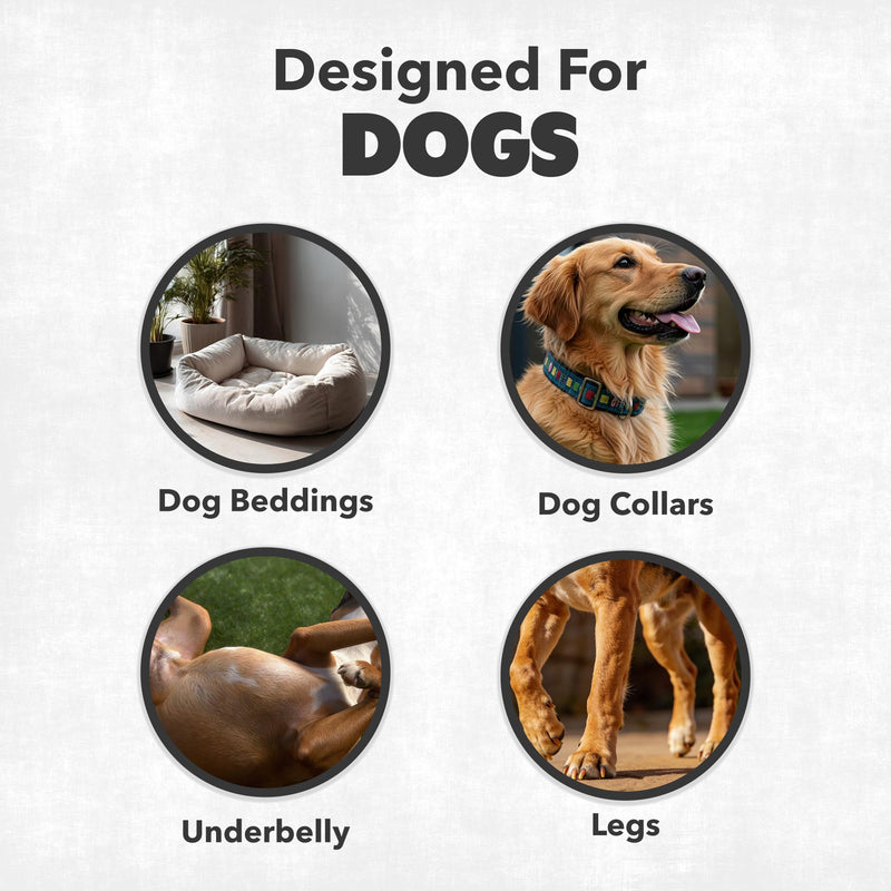 Flea Spray for Dogs – Indoor & Outdoor Flea Control Spray for Dogs, Pet Areas & Bedding