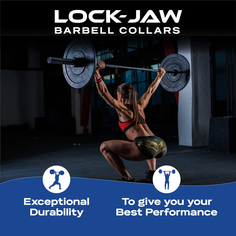 Lock-Jaw PRO 2 AXLE Collar for 1.9" Specialty Bars Black
