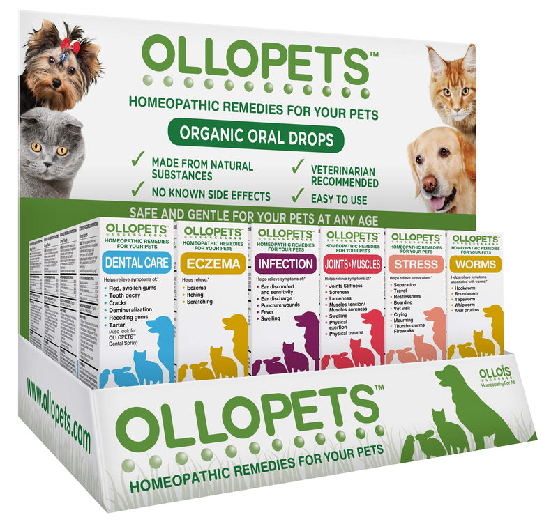 OLLOPETS Eczema, Organic Homeopathic Pet Remedy for All Pets, 1 Fl Ounce