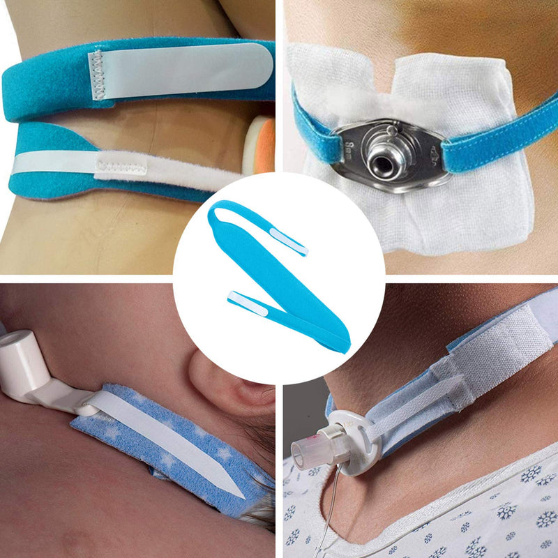 EXCEART Foam Trach Ties Med Foam Trach Collar Tracheostomy Tube Holder Soft Flexible Breathable Catheter Holder Band for Men and Women - BeesActive Australia