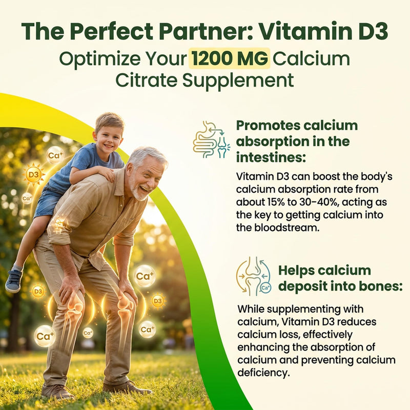 (2 Pack) Calcium Citrate 600-1200 mg with Vitamin D3 Gummies for Women Men | Calcium Supplements For Bone & Teeth Support, High Absorption, Easy to Digest, Sugar Free, Vegan, Orange Flavor,60 Day Supply 60 Count (Pack of 2)