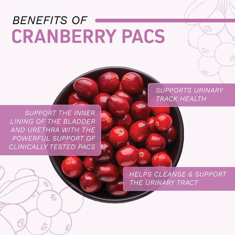 Herbtonics Fast Acting Urinary Tract Cleanse Treatment | Formula UTI with 36 mg PAC | Medical-Grade Cranberry Supplement for Urinary Tract Support (60 Count (Pack of 1)) 60 Count (Pack of 1)