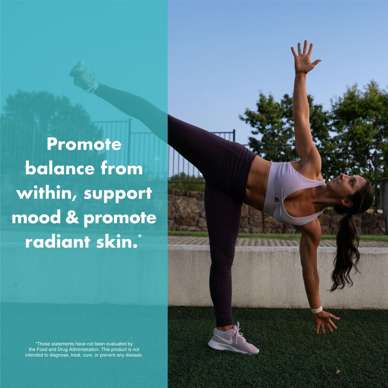 Essential Balance Hormonal Support and Vitamin Supplement for Women by Foxy Fit – Antioxidant, Healthy Skin & Hair for Daily Use* (30 Servings)