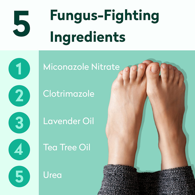 Dr. Blaine’s Tineacide Antifungal Cream - Ultra Strength Formula with Tea Tree Oil, Lavender Oil, Urea and More for Relief from Nail Conditions Associated with Skin Fungus - 1.25 oz. - Works Fast 1.23 Ounce (Pack of 1) - BeesActive Australia