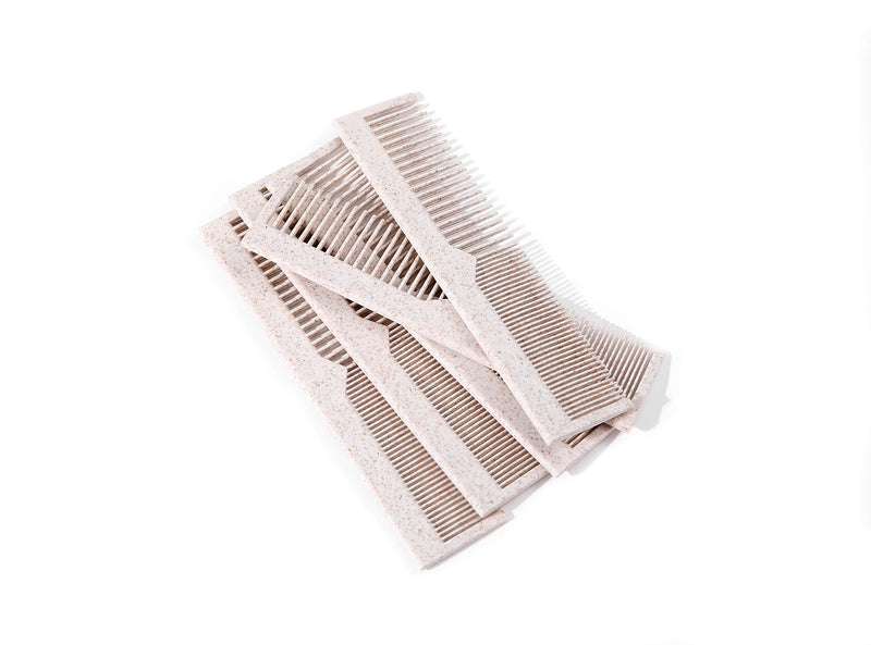 Bleeker and Rowe 100% Biodegradable Combs - Individually wrapped - Environmentally Eco Friendly Bulk Pocket Pet Dog Grooming Hair Lice Combs - Perfect for Macrame (Pack of 15) 1 Count (Pack of 15) - BeesActive Australia
