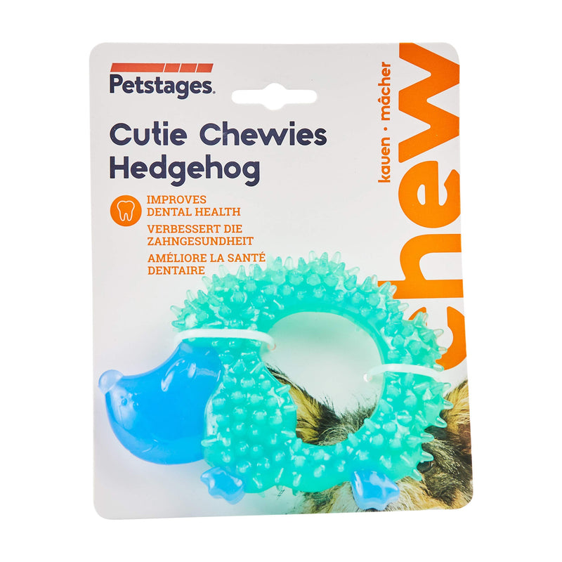 Petstages Cutie Chewies Hedgehog Dog Chew Toy Small Breeds & Puppy - BeesActive Australia