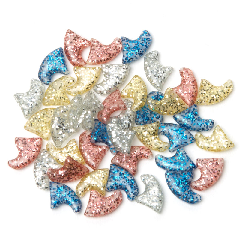 Soft Claws Nail Caps for Cats Made in USA - 40 Cat Claw Caps for 4-6 Weeks of Protection - Long-Lasting Cat Scratch Deterrent for Furniture - Sparkle Variety (Pink, Gold, Silver & Blue), Small Sparkle Variety (Pink, Gold, Silver & Blue) - BeesActive Australia