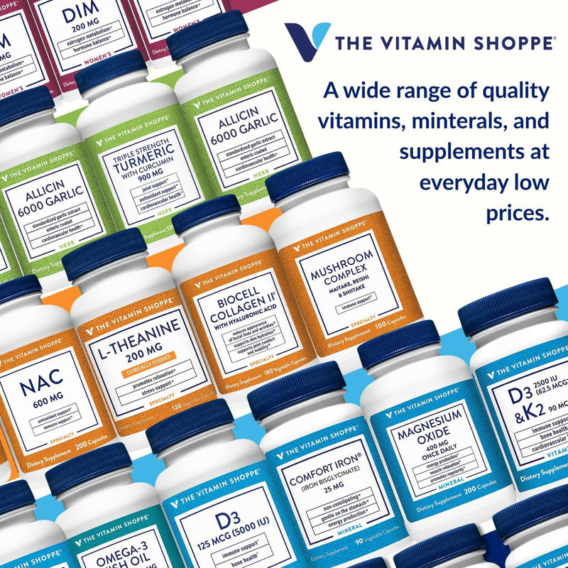 The Vitamin Shoppe Brand Ultimate Man Multivitamin, 180 Tablets | Daily Multivitamin for Men With Vitamins, Minerals & Antioxidants for Energy, Immune & Overall Wellness Support, Gluten Free 180 Count (Pack of 1)