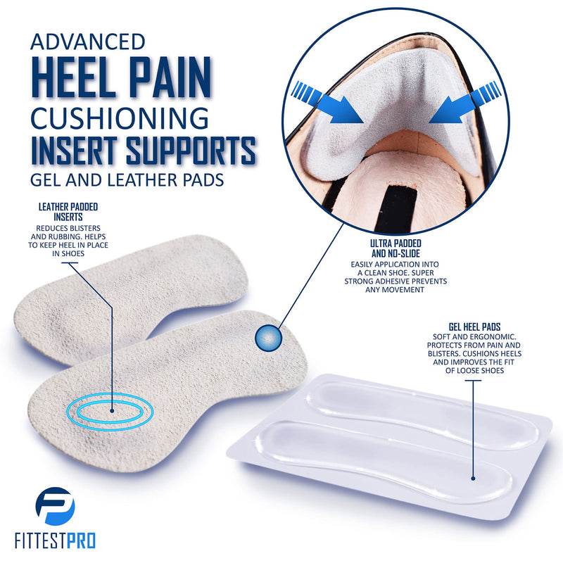 Plantar Fasciitis Foot Pain Relief 14-Piece Kit – Premium Planter Fasciitis Support, Gel Heel Spur & Therapy Wraps, Compression Socks, Foot Sleeves, Arch Supports, Heel Cushion Inserts & Grips S/M