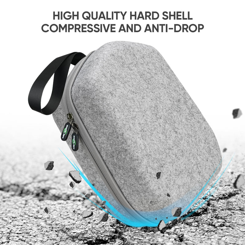 Hard Carrying Case Compatible with Meta Oculus Quest 2/Quest 3/Vision Pro Original/Elite Version VR Gaming Headset and Touch Controllers Accessories, Suitable for Travel and Home Storage Medium - BeesActive Australia