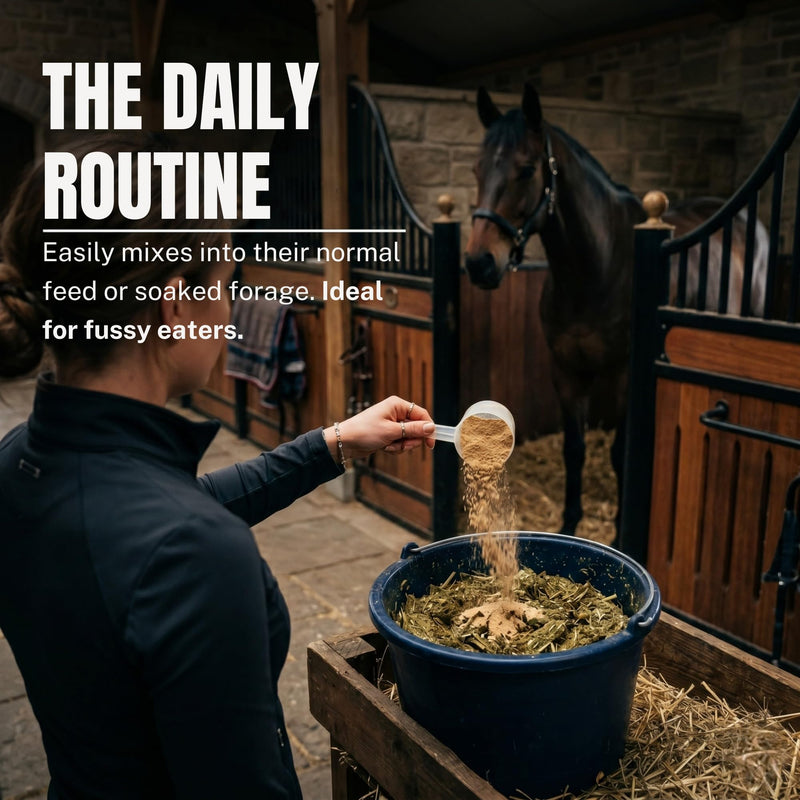 LamiAlert | Horse Supplement Suitable for Laminitis Prone Horses | Magnesium Powder with Chelated Zinc & Copper | Forage Balancer for Good Doers | Molasses Free & Low Sugar 250g | 2 Months Supply